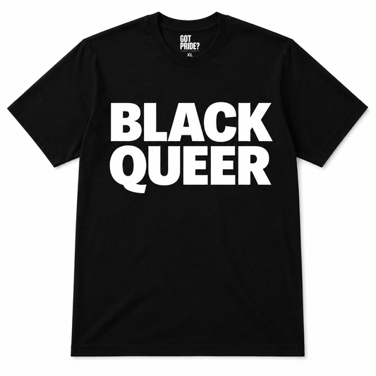 BLACK. QUEER. Tee